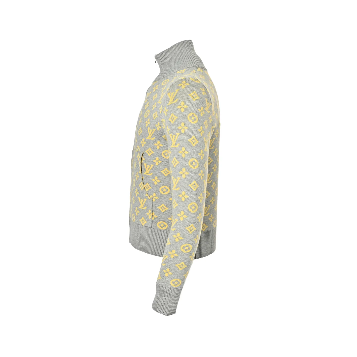 Louis Vuitton printed jacquard zipped jacket